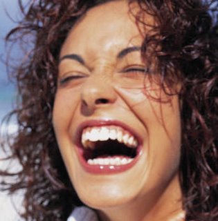 laughing woman